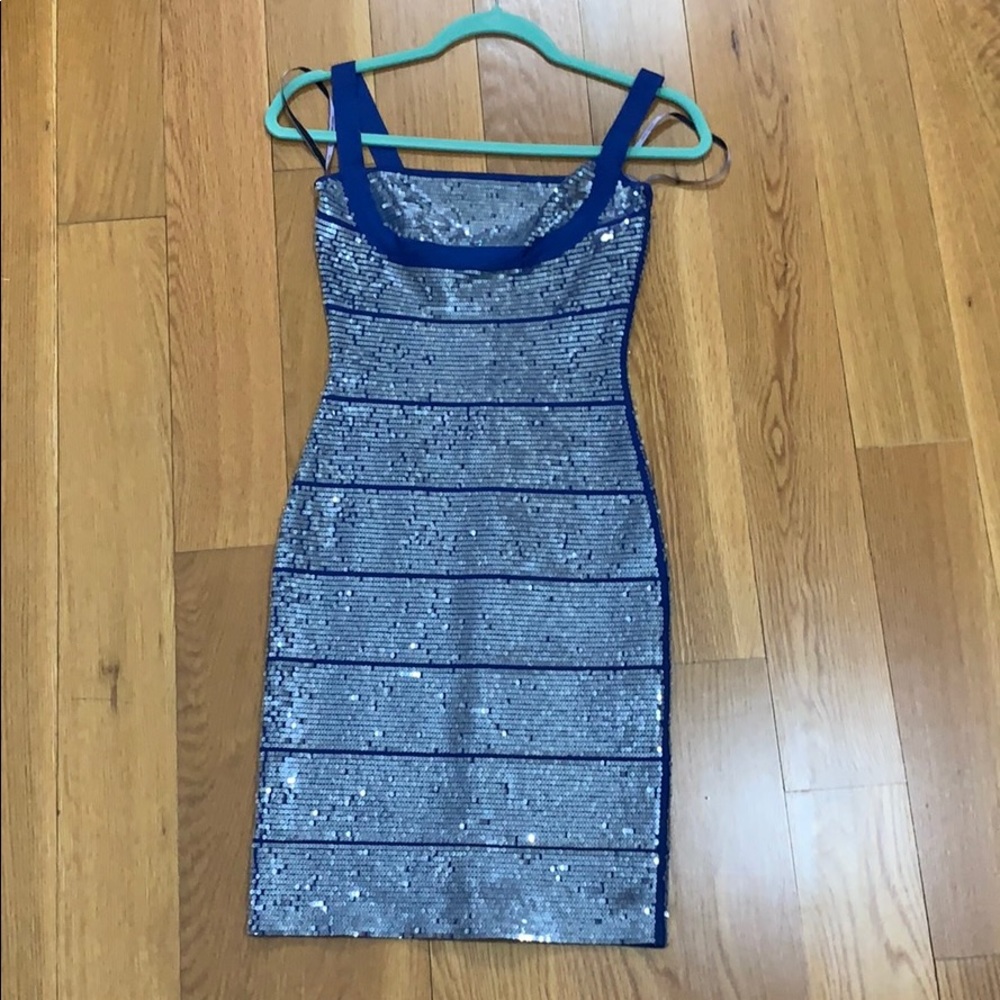 HERVE LEGER DRESS. Size S